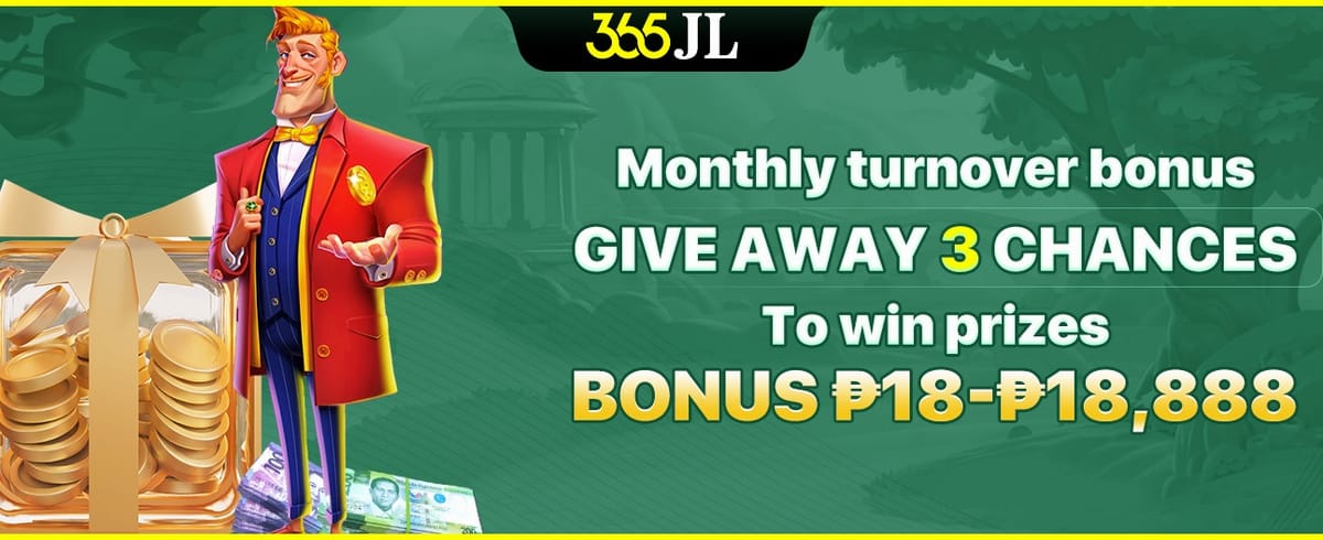 Monthly Turnover Jackpot banner